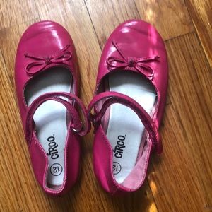 Pink ballet flats size 12